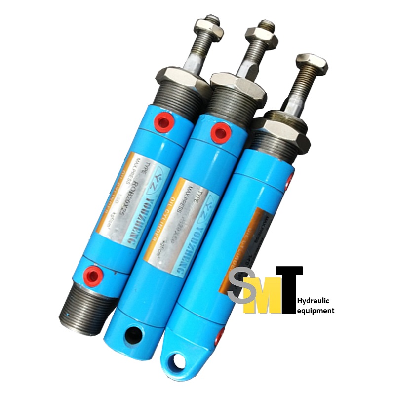 ROB series Mini Hydraulic Cylinders Piston Telescopic Double Actiing